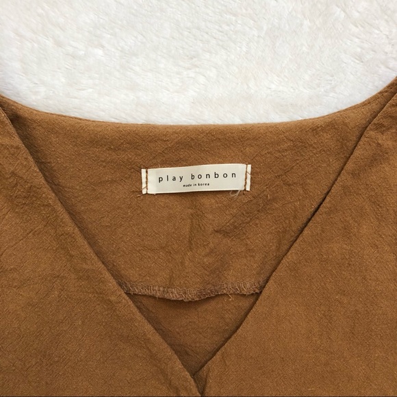 play bonbon, Long Sleeve Button Down Shirt, Size L - Picture 7 of 15